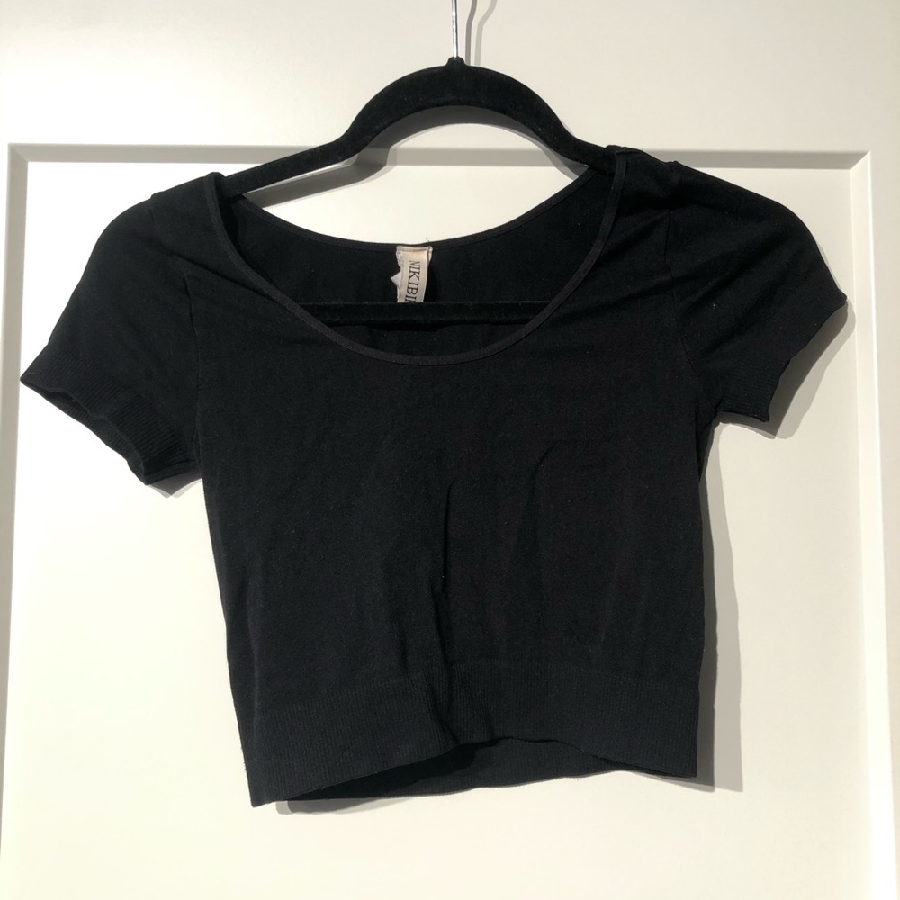 Black Crop Top
